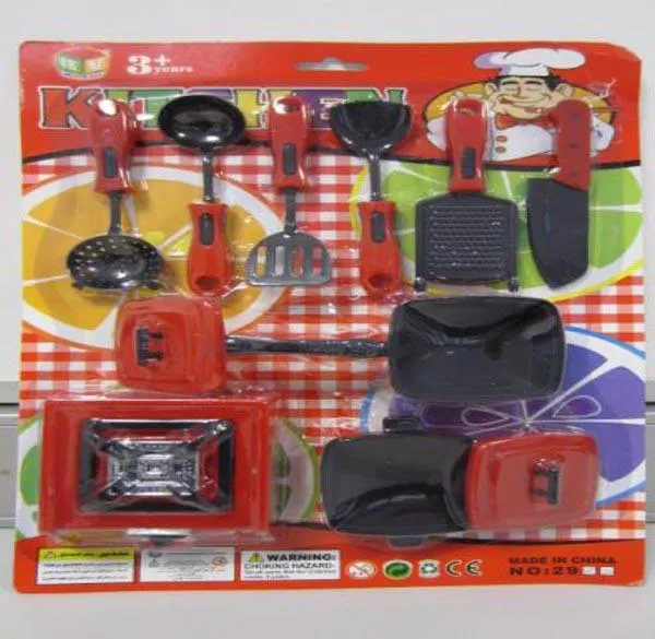 Toy kitchen set