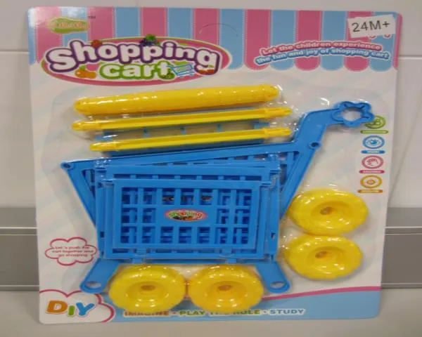 Toy shopping trolley