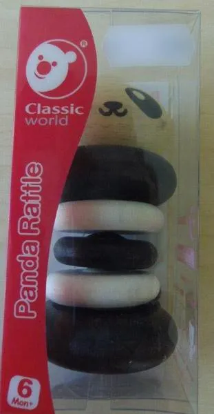 Wooden rattle