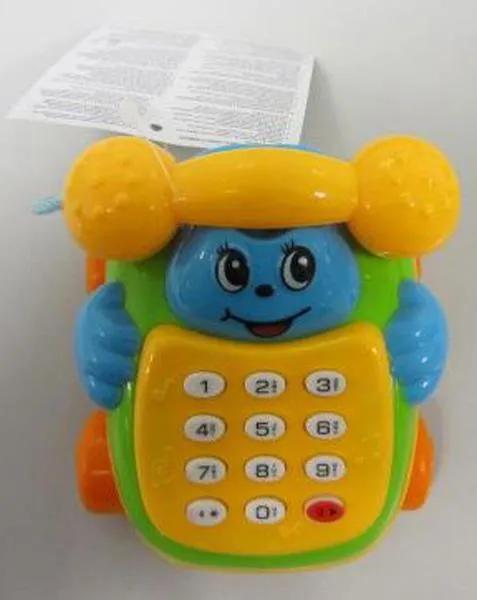 Musical toy telephone