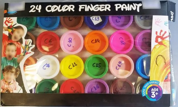 Finger paint kit