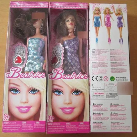 Plastic doll