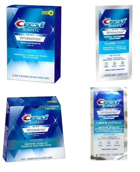 Teeth whitenening strips