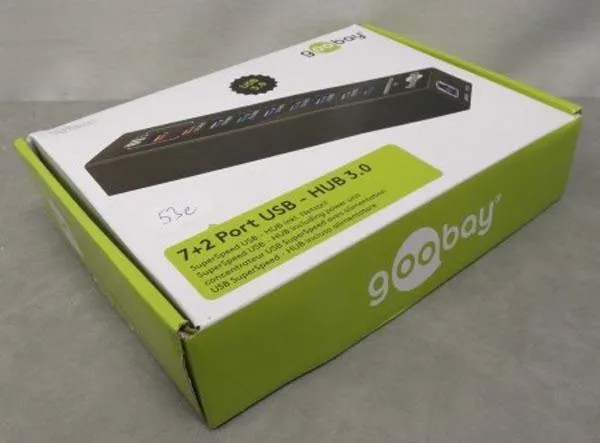 USB hub with power supply