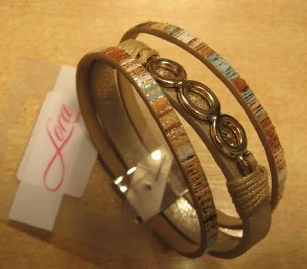 Leather bracelet