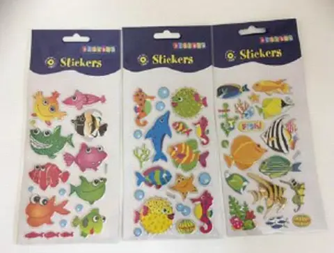 Toy stickers