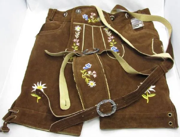 Ladies’ leather breeches (regional costume)