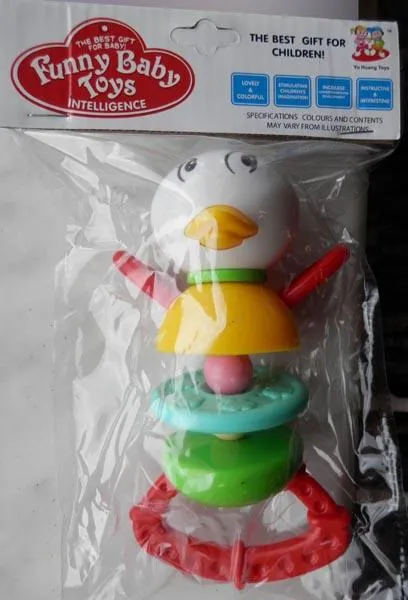 Plastic rattle