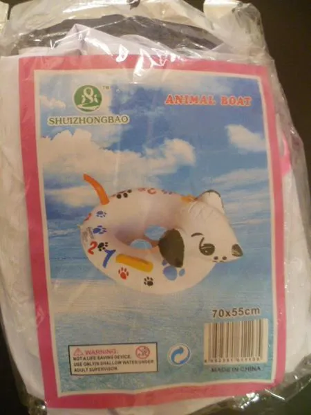 Inflatable swim seats