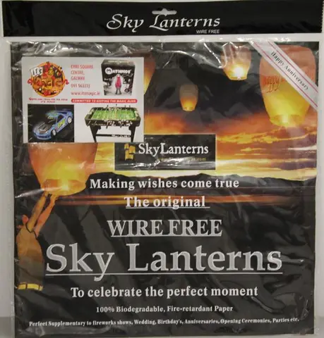 Небесный фонарик «Wire Free Sky Lanterns»