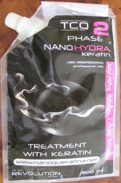 Hair treatment product "TCQ Plus Phase 2 – Nano Hy