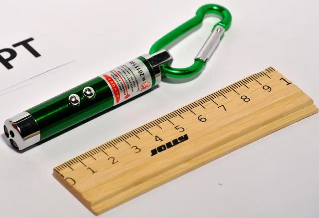 Laser pointer "Key-ring 2 in Laser & Led Light"