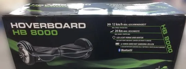 Self-balancing scooter (“Hoverboard”)
