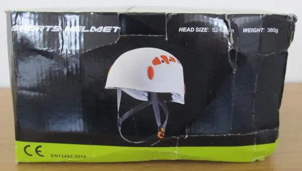 Helmet for mountaineers