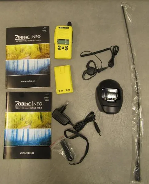 Two-way portable radio (walkie-talkie)