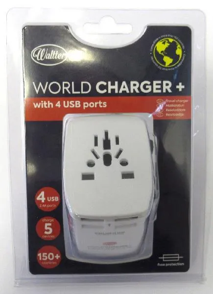 Travel adaptor/USB-charger