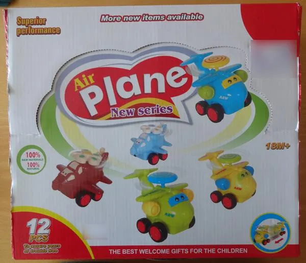Plastic aeroplane