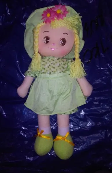 Soft textile doll
