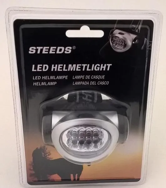 LED helmet light
