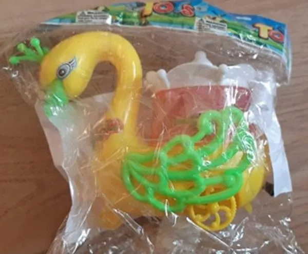 Plastic swan