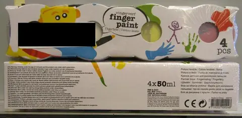 Finger paint set