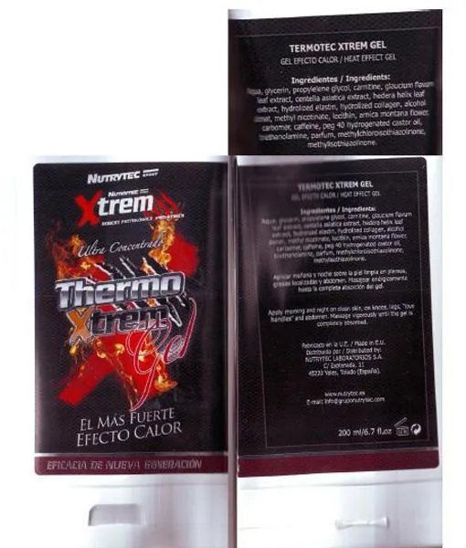 Fat burner gel
