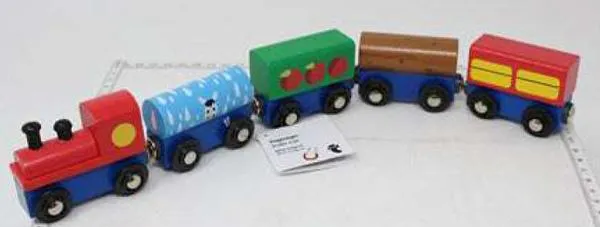 Magnetic train set