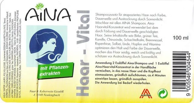 Hair shampoo "Haar-Vital"