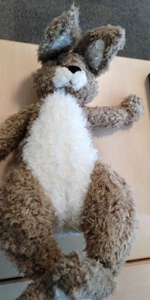 Plush toy rabbit