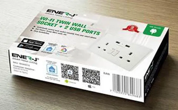Wall socket with USB outlets