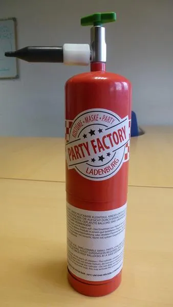 Helium tank