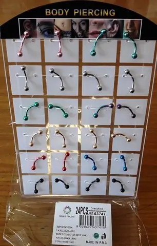 Piercing jewellery