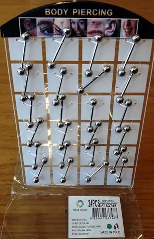 Piercing jewellery