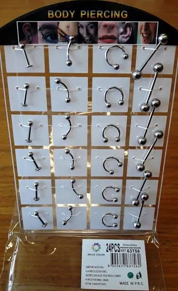 Piercing jewellery