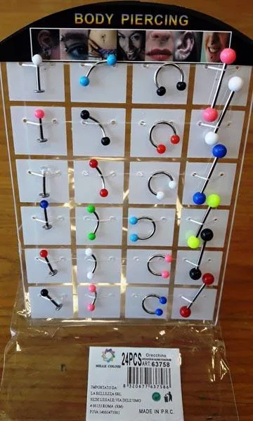 Piercing jewellery