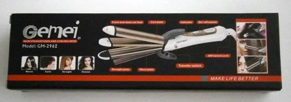 Hair straightener/Hair curling iron
