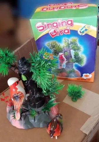 Battery-operated plastic toy