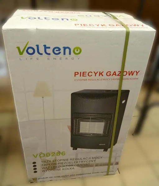 Portable gas heater