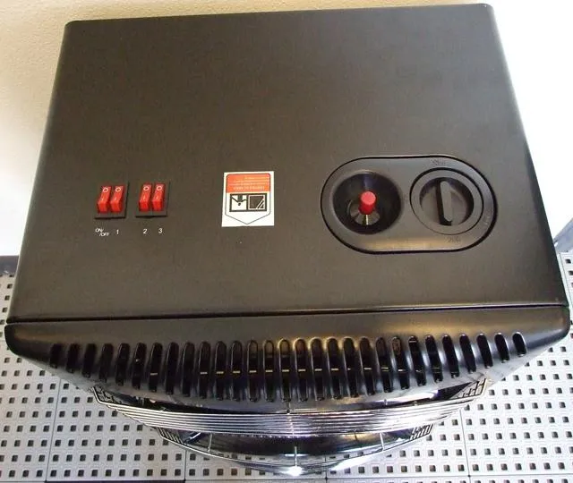 Portable gas heater