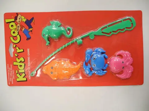 Magnetic fishing set
