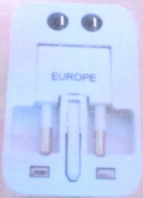 Travel plug adaptor