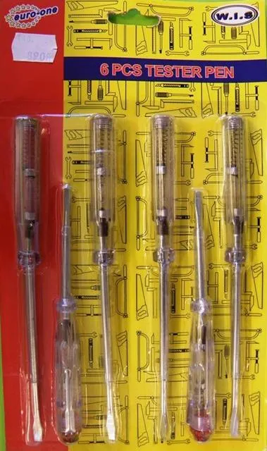 Voltage tester set "6pcs Tester Pen"