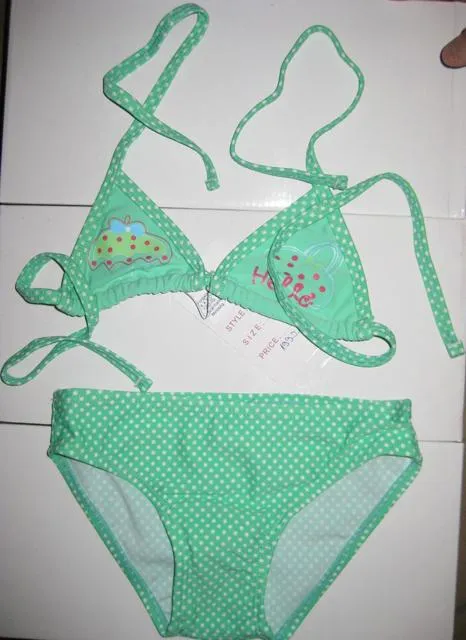 Girls' bikinis