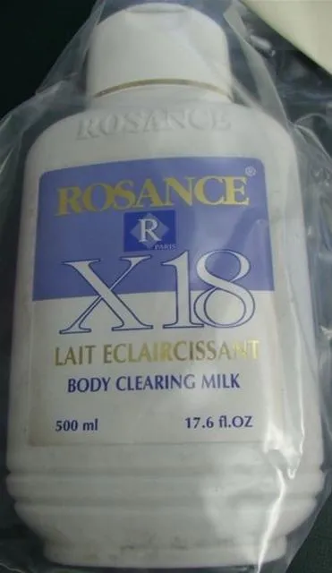 Skin-lightening lotion "X18 Body clearing Milk"