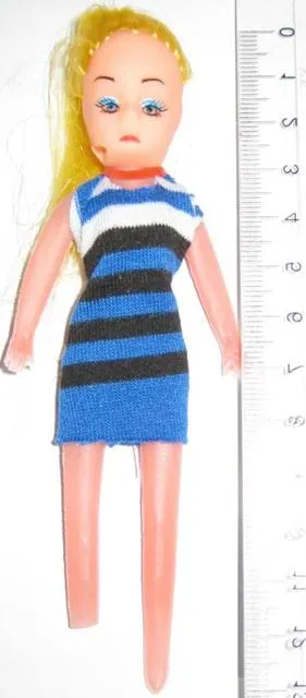 Toy mobile phone with doll