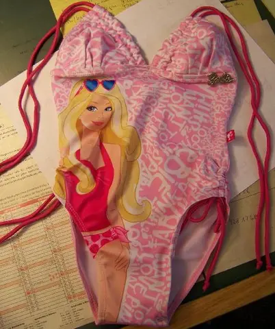 Купальник Barbie (ВОЗМОЖНО, ПОДДЕЛКА)