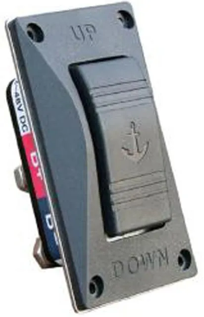 Winch rotary switch for boats