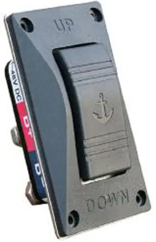 Winch rotary switch for boats