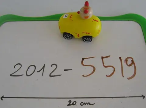 Small wooden car