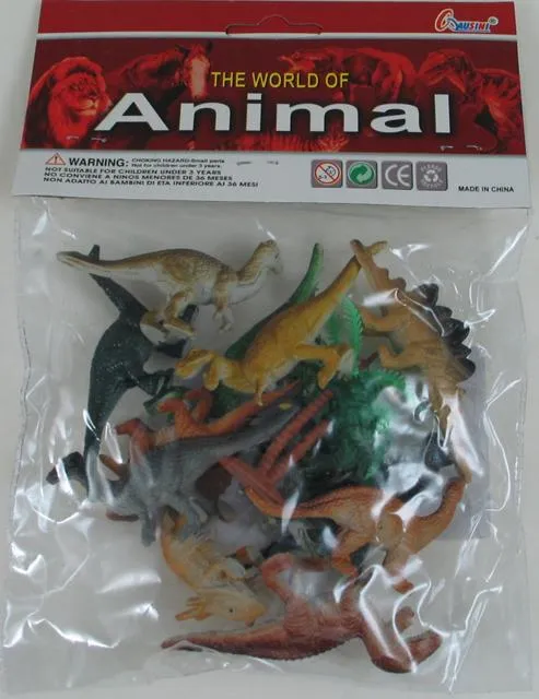 Plastic animal figures "The World of Animal"